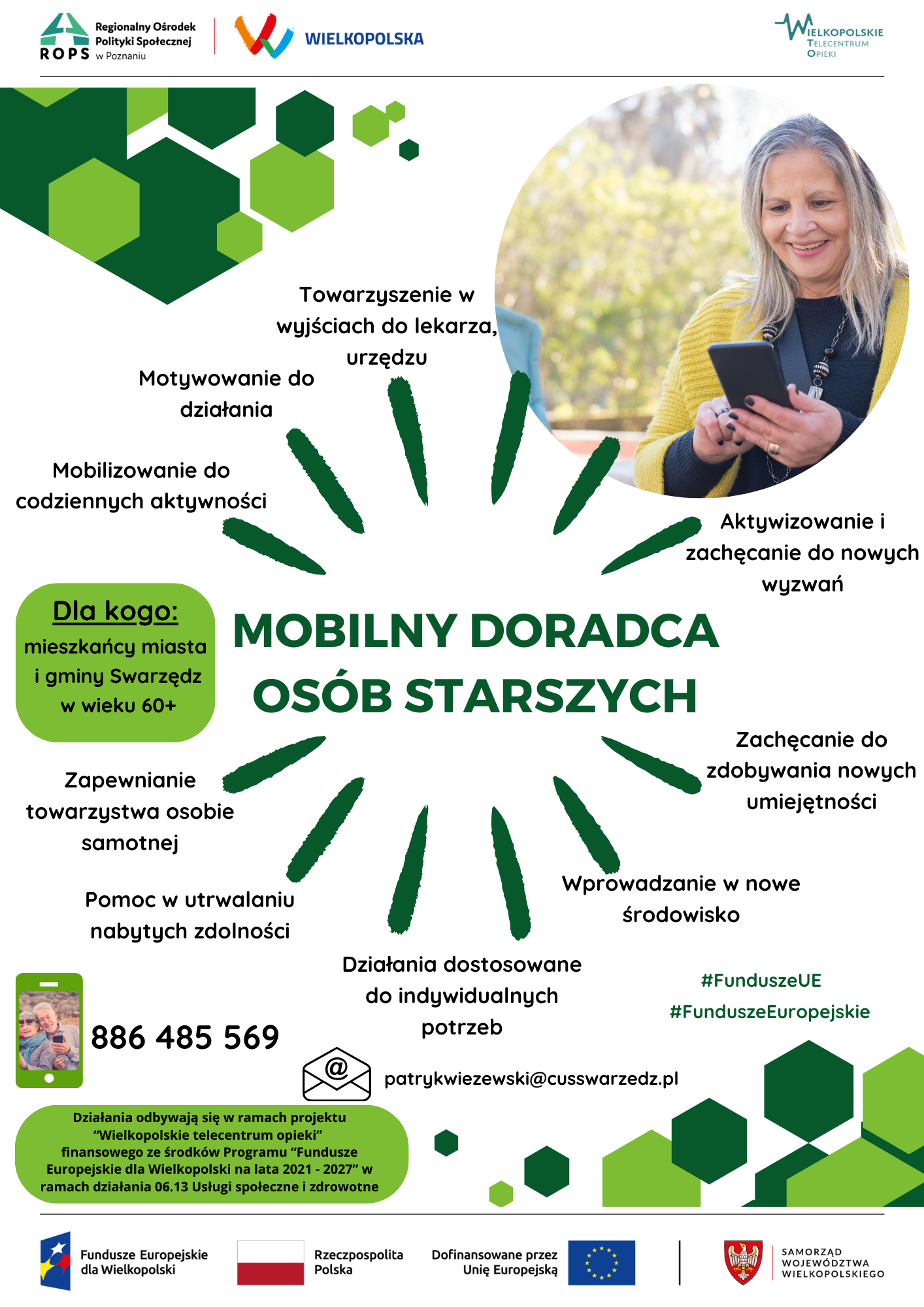 plakat zachęcający do udziału w projekcie