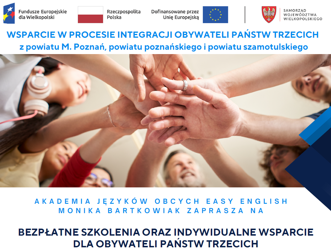 Bezpłatne Szkolenia i Wsparcie Integracyjne dla Obywateli Państw Trzecich