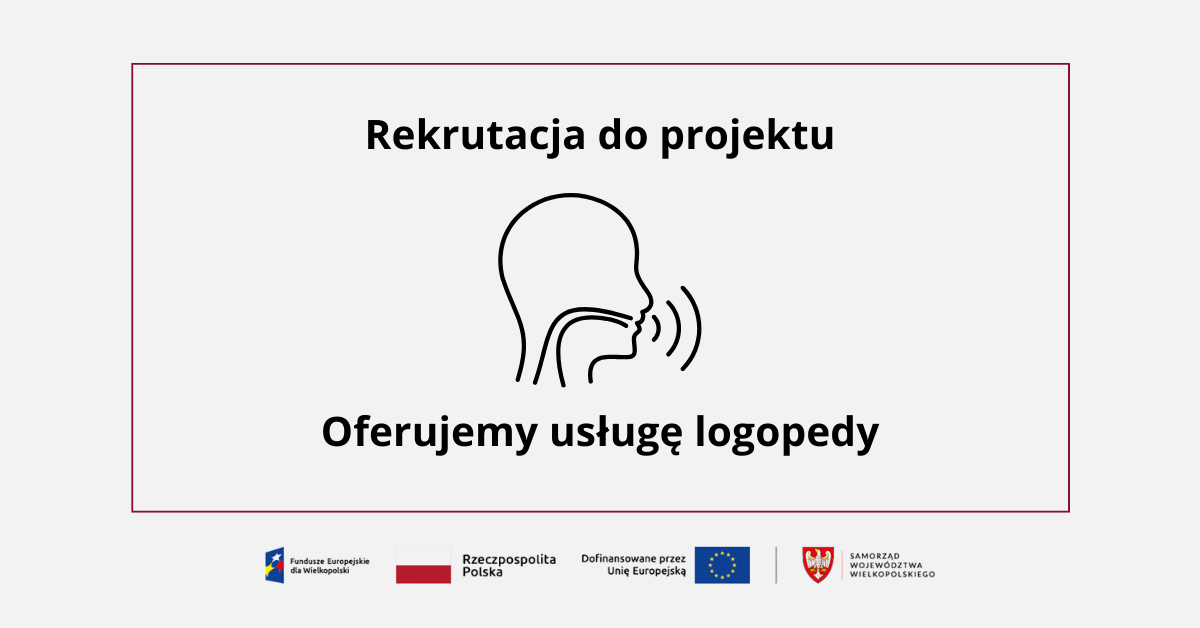 Uruchamiamy nabór na szeroko rozumiane mobilne WSPARCIE LOGOPEDYCZNE