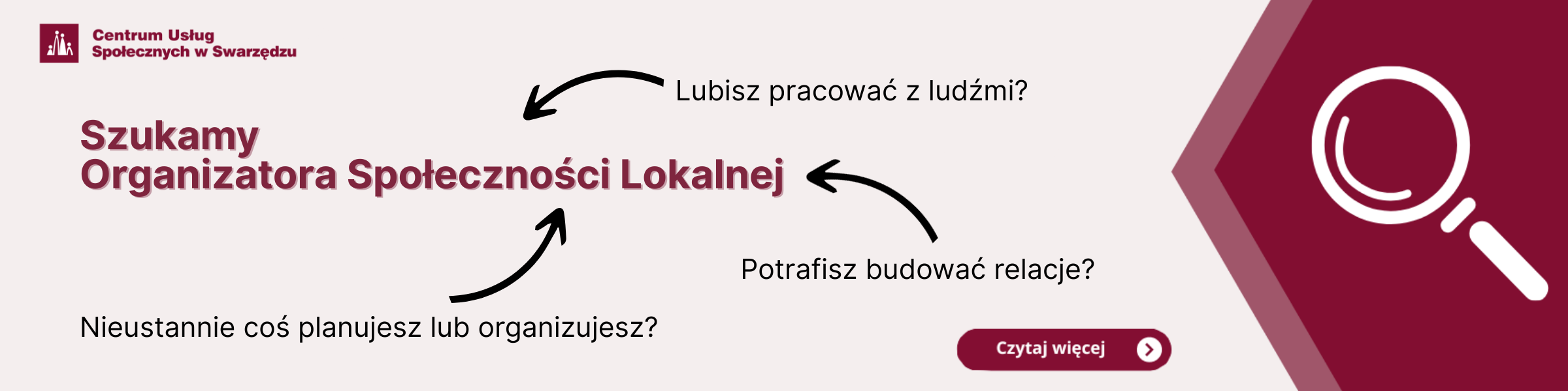 Baner informujący o nowym okresie zasiłkowym 2025/2026