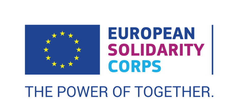 logo european solidarity corps the power of together