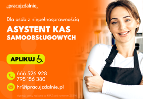 Oferta pracy dla osób z orzeczeniem o niepełnosprawności