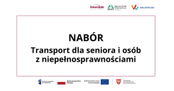 Nabór: Transport dla seniora i osob z niepelnosprawnosciami