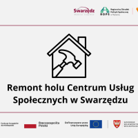 Remont holu w Centrum Usług Społecznych