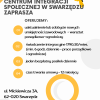 Centrum Integracji Społecznej w Swarzędzu - Już Otwarte!