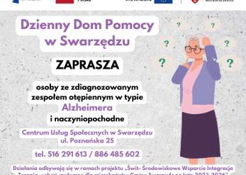 Usługa dla osób ze zdiagnozowanym zespołem otępiennym