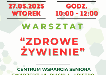 Zdrowe żywienie - warsztaty dla seniorów