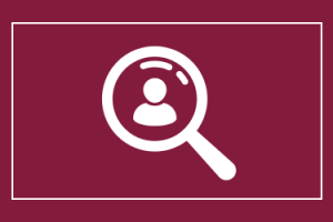 Grafika białej lupy, ogłoszenie pracy