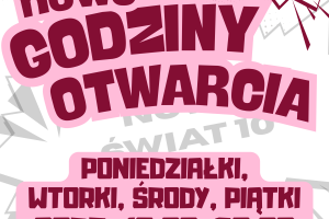 Nowe godziny otwarcia w Klubie Młodzieży