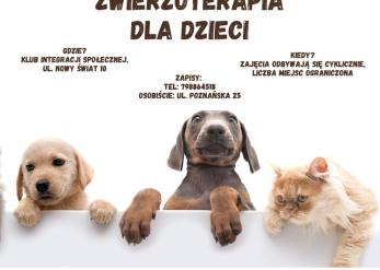 Zwierzoterapia dla dzieci